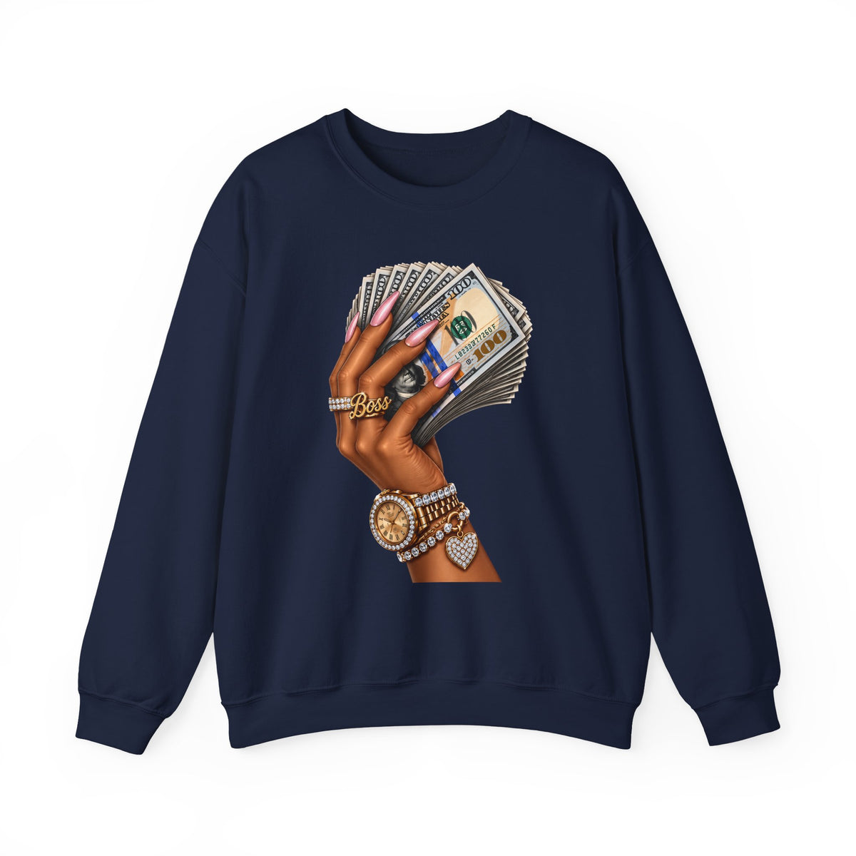 Lady Boss — Unisex Heavy Blend™ Crewneck Sweatshirt