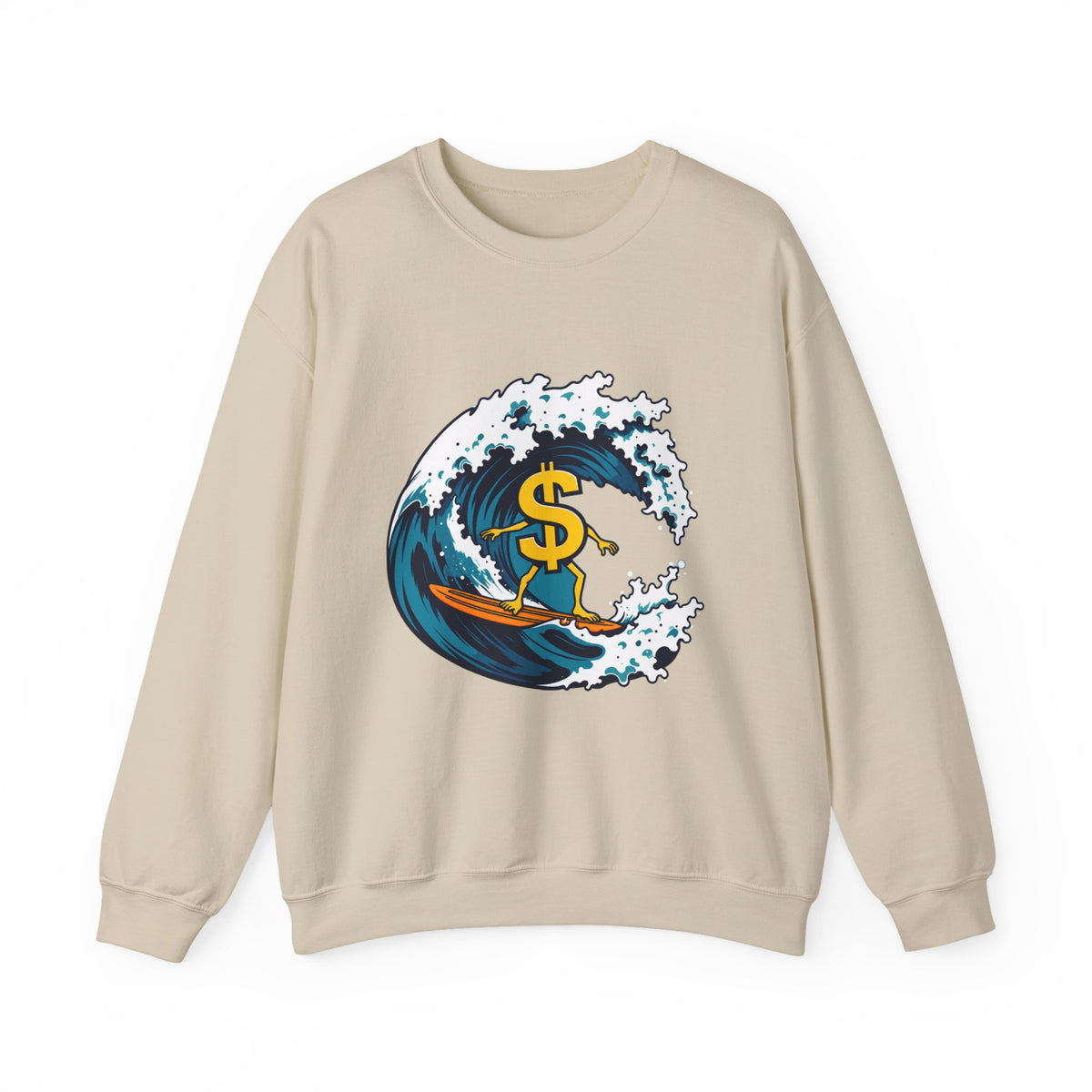 Money Wave Crewneck Sweatshirt