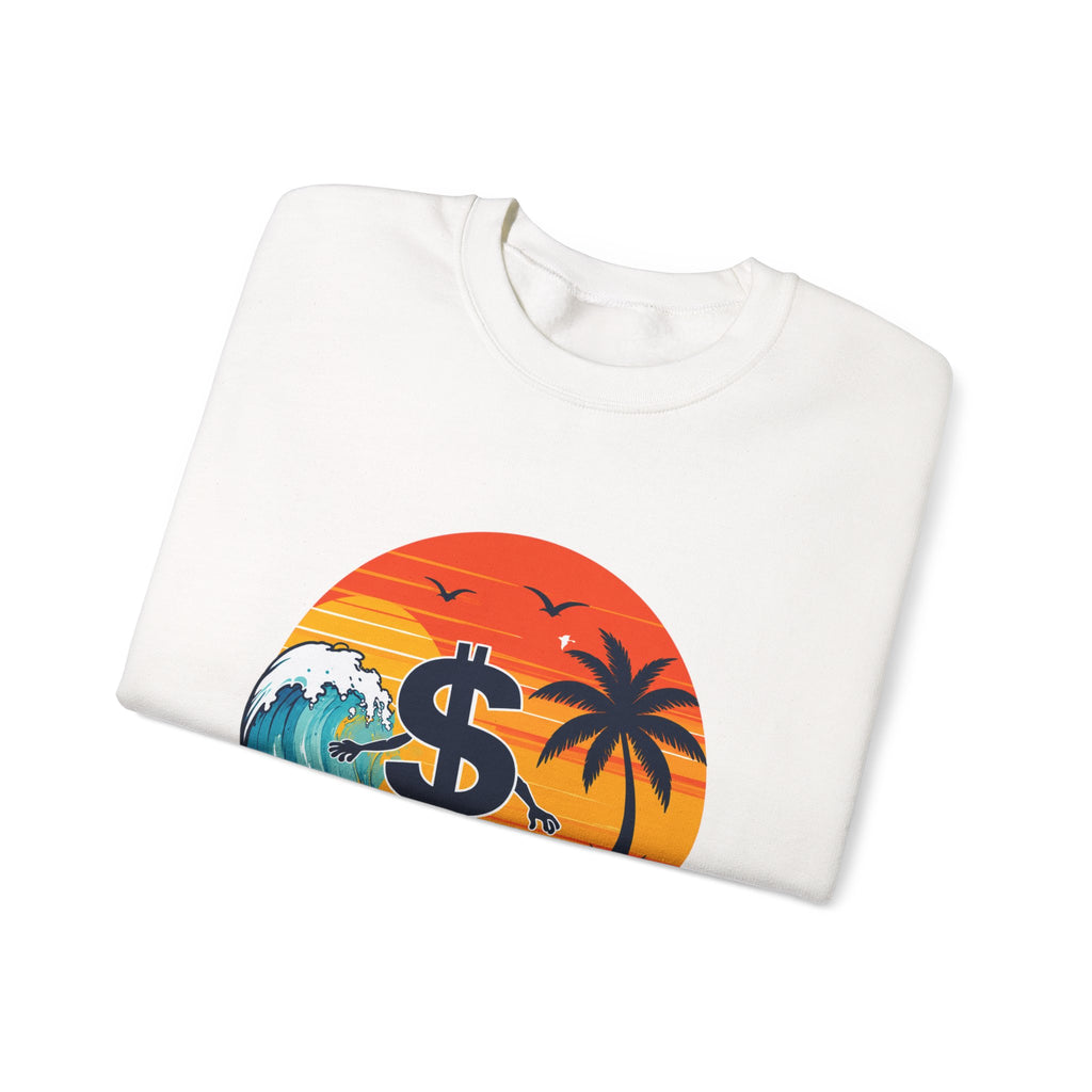 Sunset Surf Money Sweatshirt