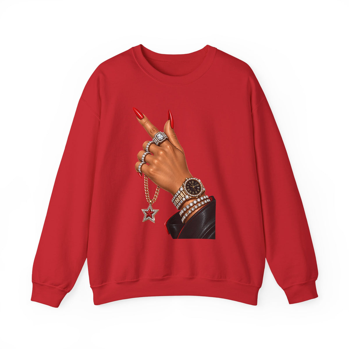 Flashy & Classy — Unisex Heavy Blend™ Crewneck Sweatshirt