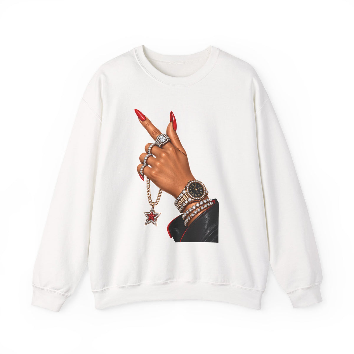 Flashy & Classy — Unisex Heavy Blend™ Crewneck Sweatshirt