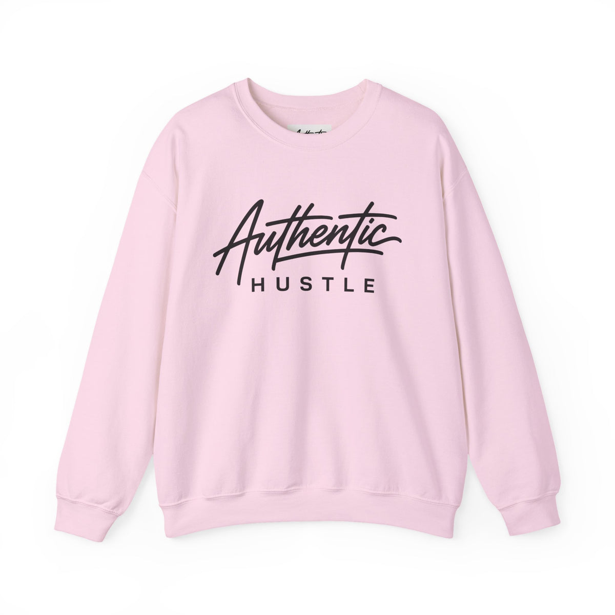Authentic Hustle — Unisex Crewneck Sweatshirt