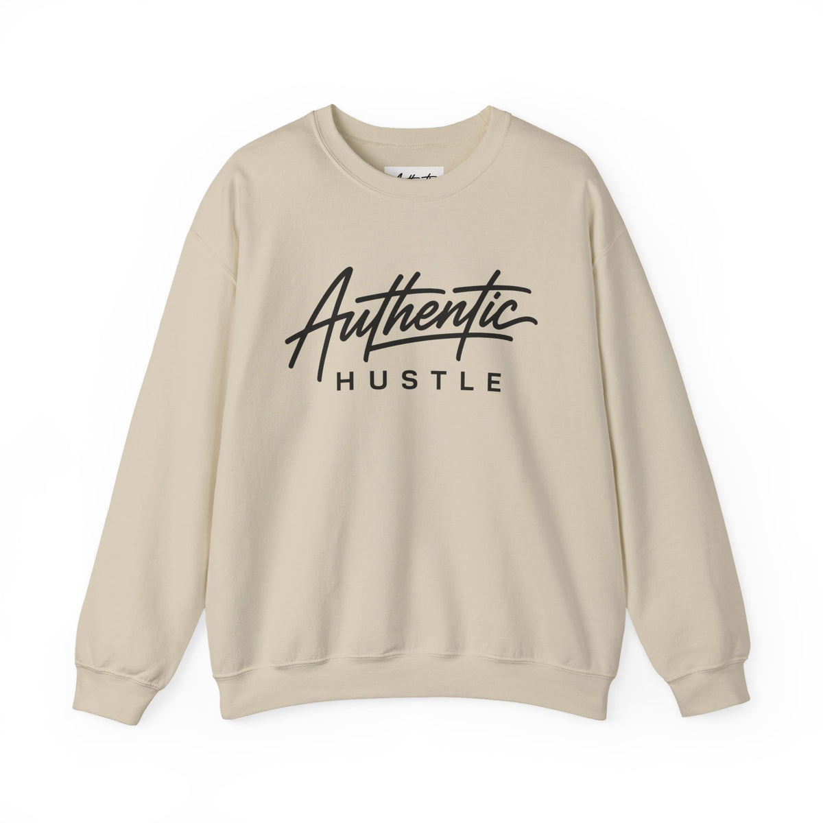 Authentic Hustle — Unisex Crewneck Sweatshirt