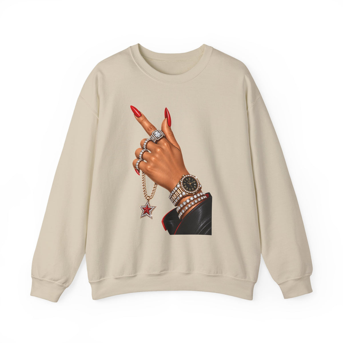 Flashy & Classy — Unisex Heavy Blend™ Crewneck Sweatshirt