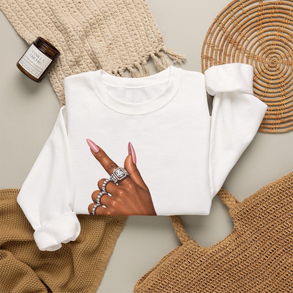 Flashy & Classy — Unisex Heavy Blend™ Crewneck Sweatshirt