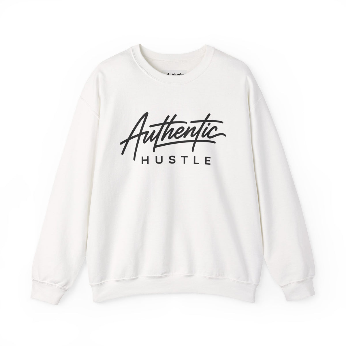 Authentic Hustle — Unisex Crewneck Sweatshirt