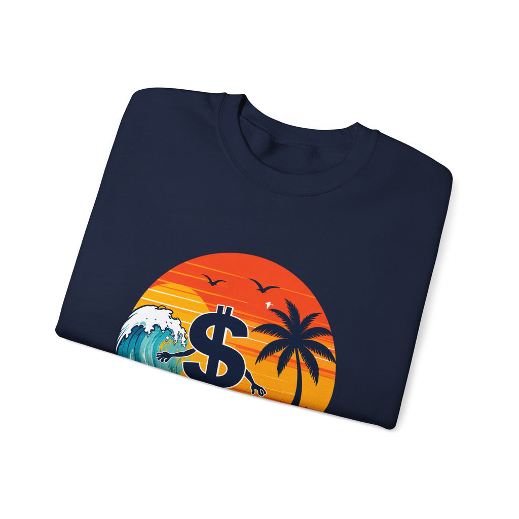 Sunset Surf Money Sweatshirt