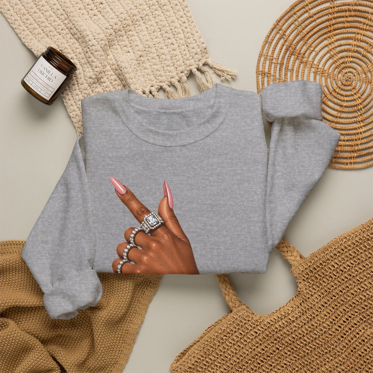 Flashy & Classy — Unisex Heavy Blend™ Crewneck Sweatshirt