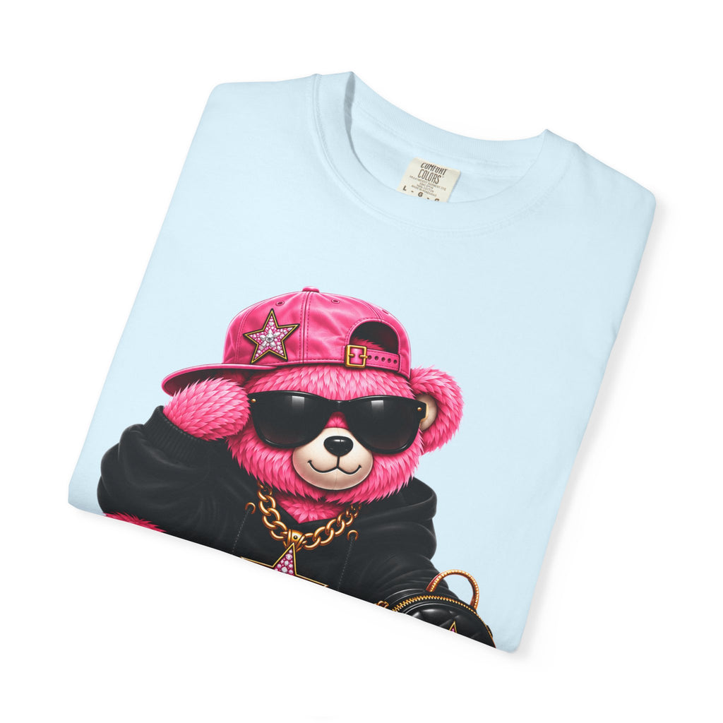Pink Aura Bear Unisex Garment — T-shirt