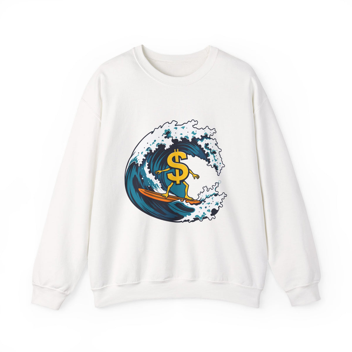 Money Wave Crewneck Sweatshirt
