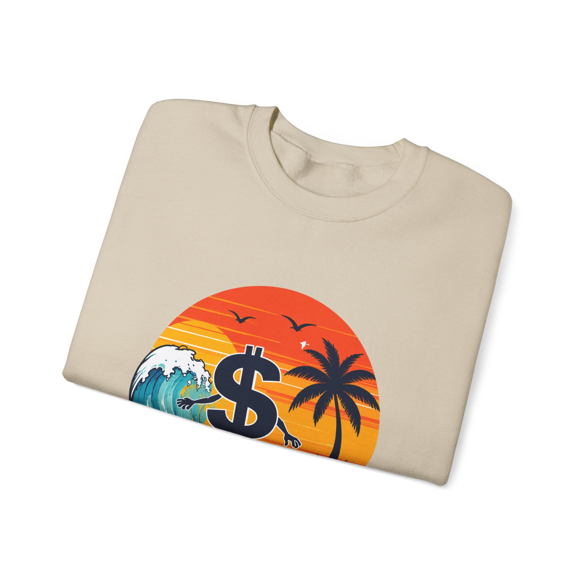 Sunset Surf Money Sweatshirt