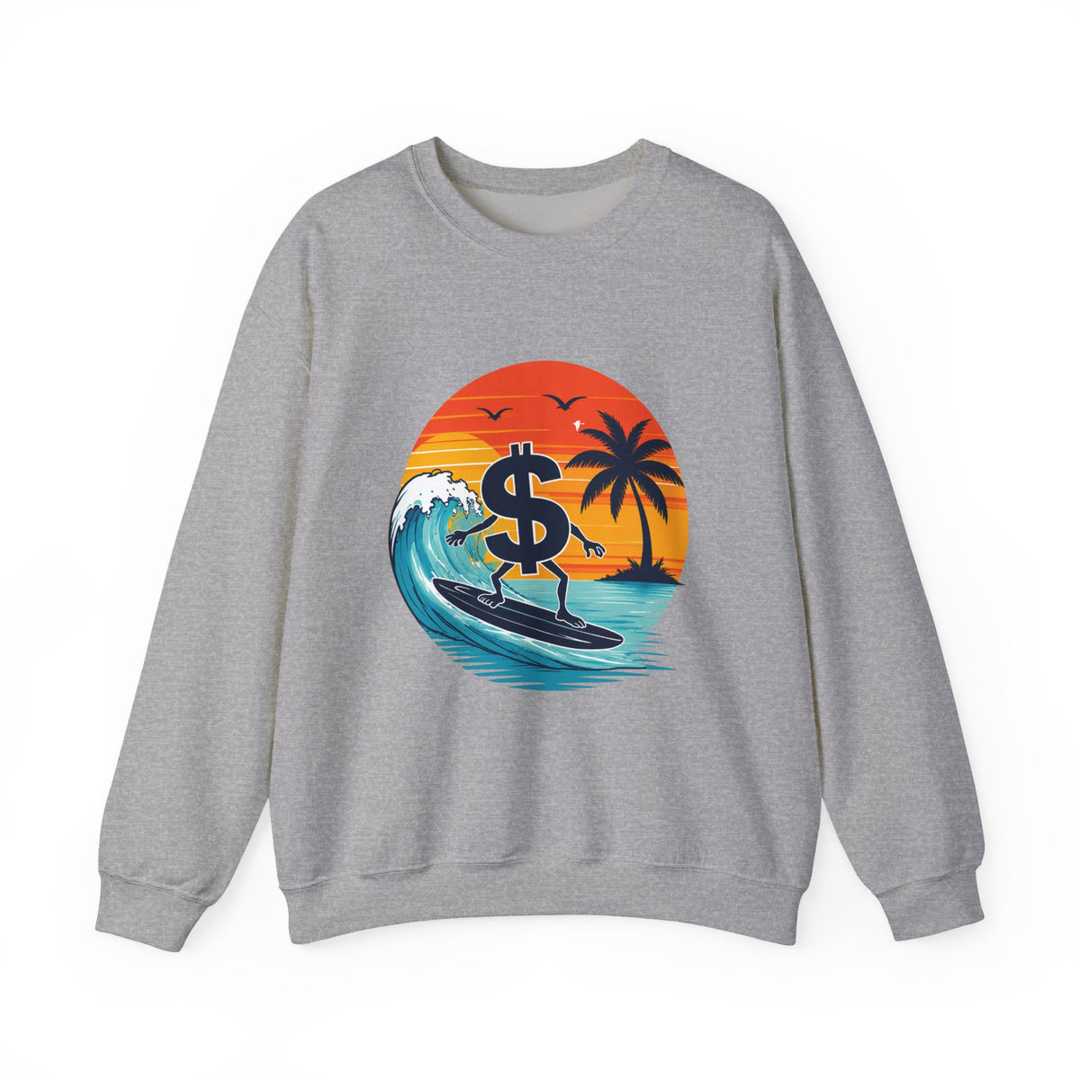 Sunset Surf Money Sweatshirt