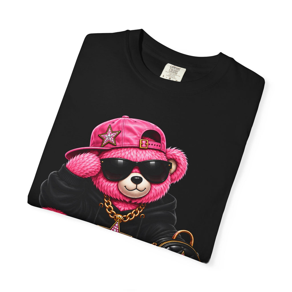 Pink Aura Bear Unisex Garment — T-shirt