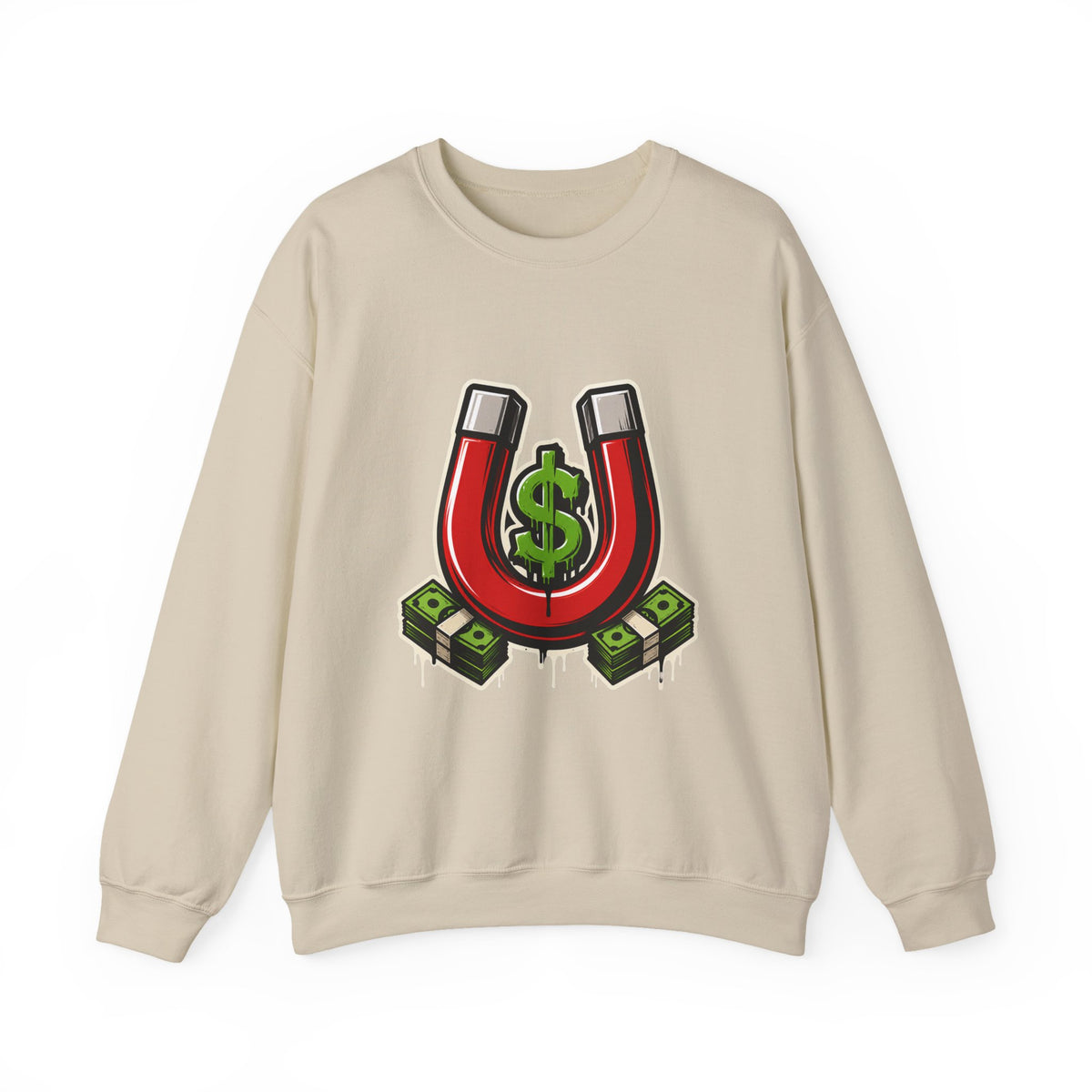 Money Magnet — Crewneck Sweatshirt