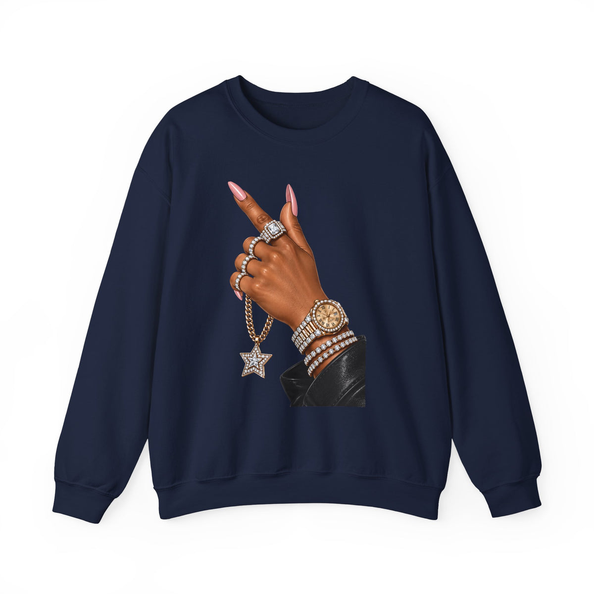 Flashy & Classy — Unisex Heavy Blend™ Crewneck Sweatshirt