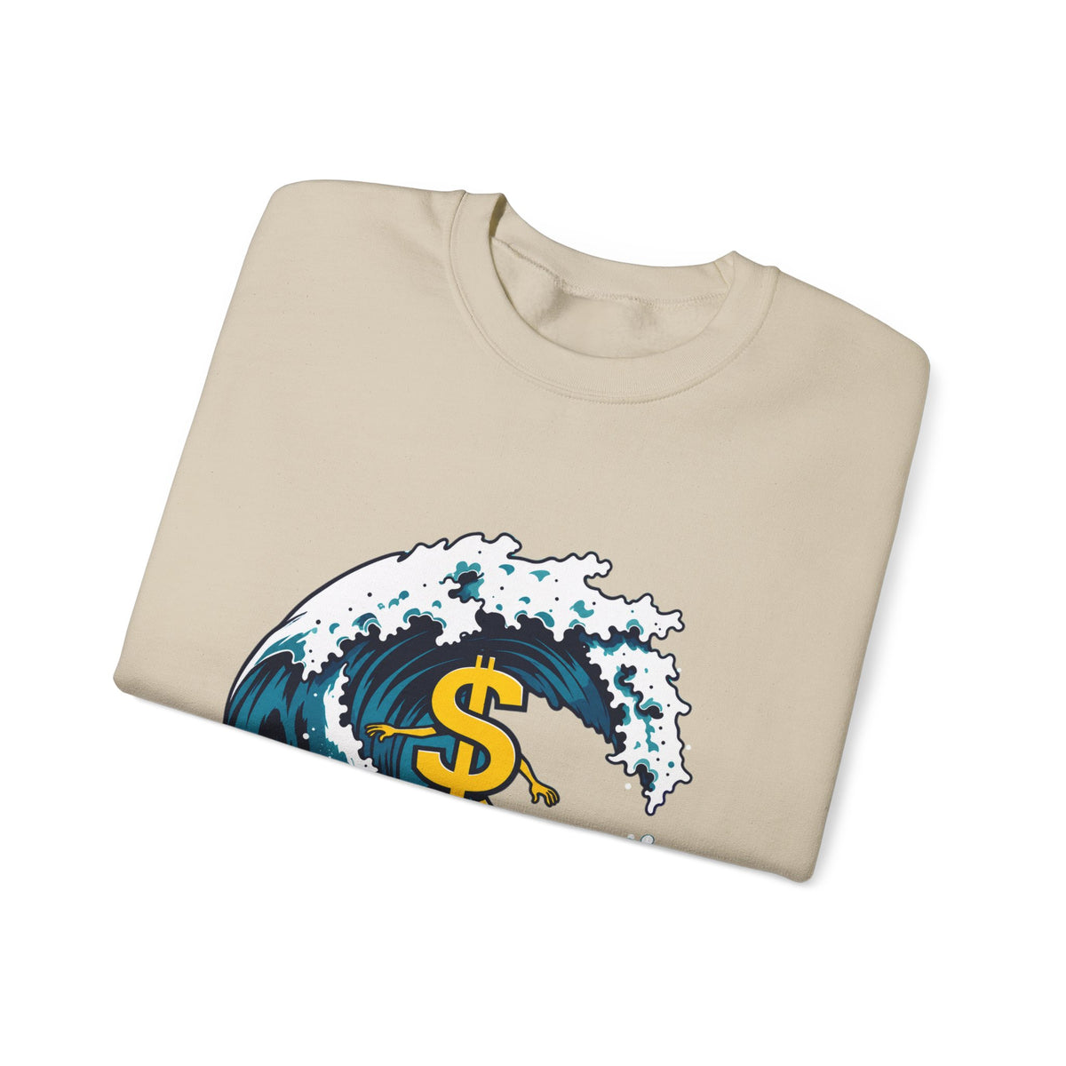 Money Wave Crewneck Sweatshirt