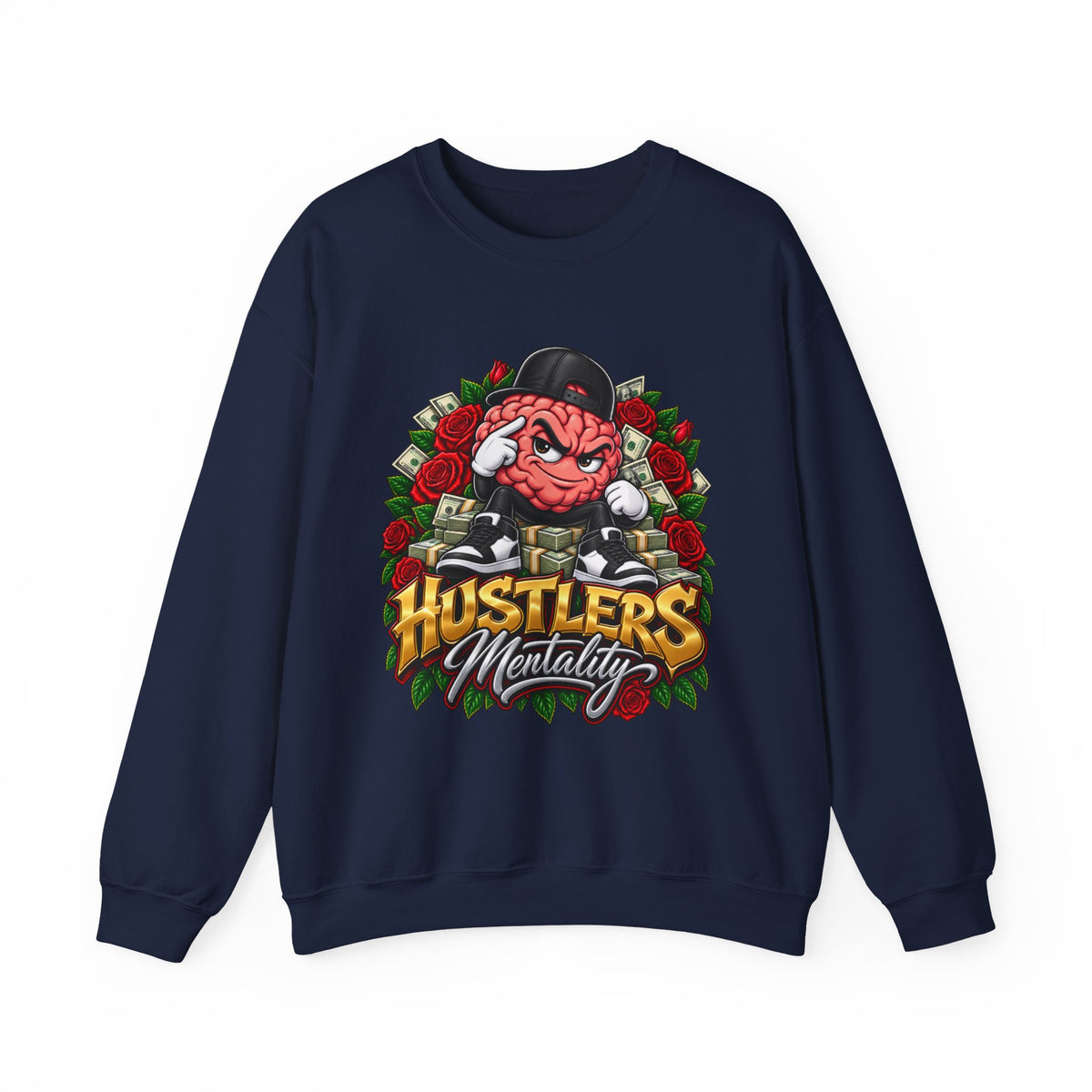 Hustlers Mentality — Unisex Heavy Blend™ Crewneck Sweatshirt