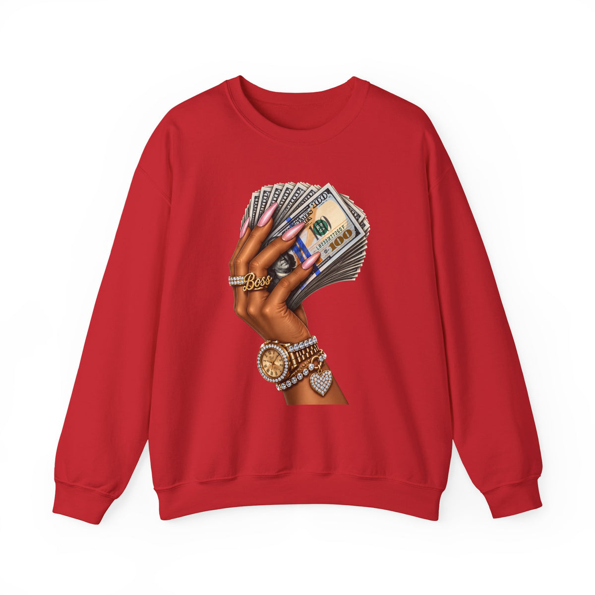 Lady Boss — Unisex Heavy Blend™ Crewneck Sweatshirt