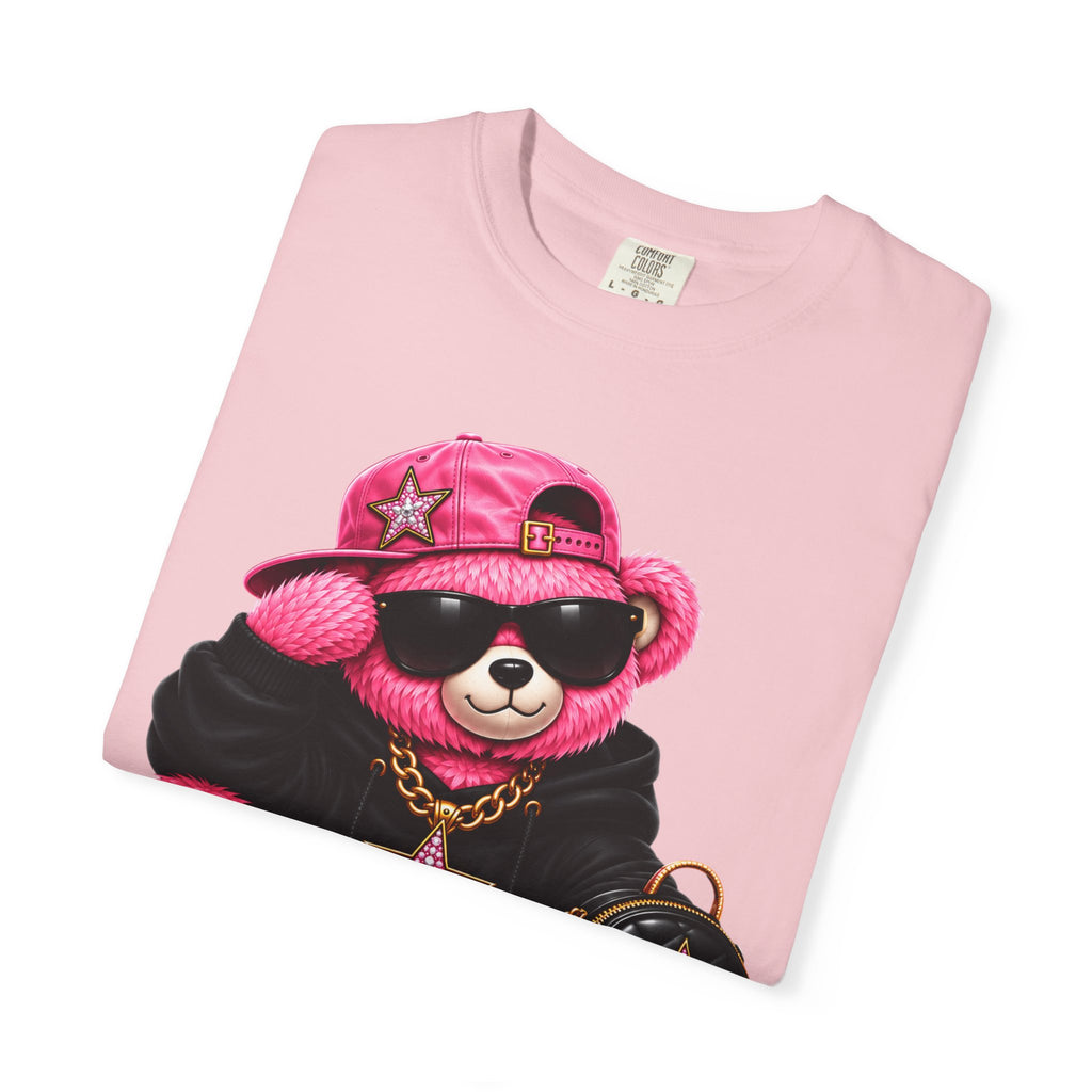 Pink Aura Bear Unisex Garment — T-shirt