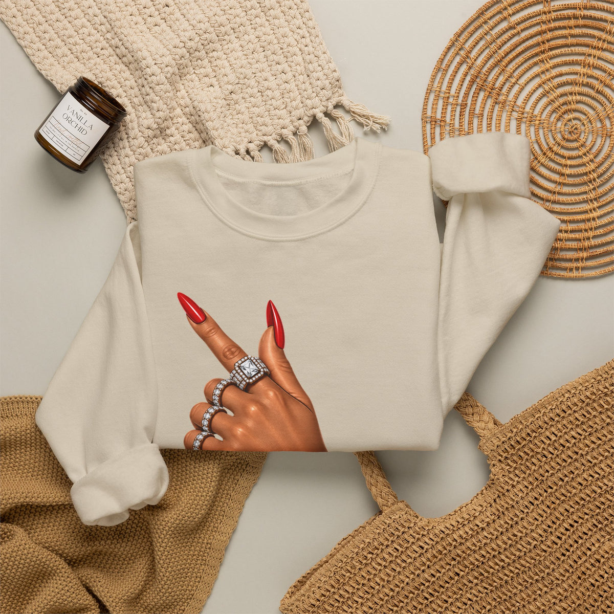 Flashy & Classy — Unisex Heavy Blend™ Crewneck Sweatshirt