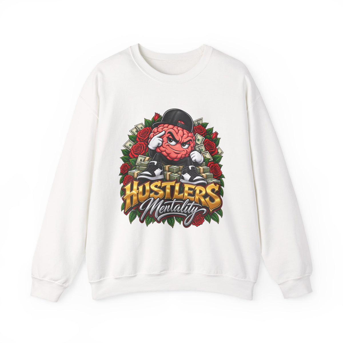 Hustlers Mentality — Unisex Heavy Blend™ Crewneck Sweatshirt