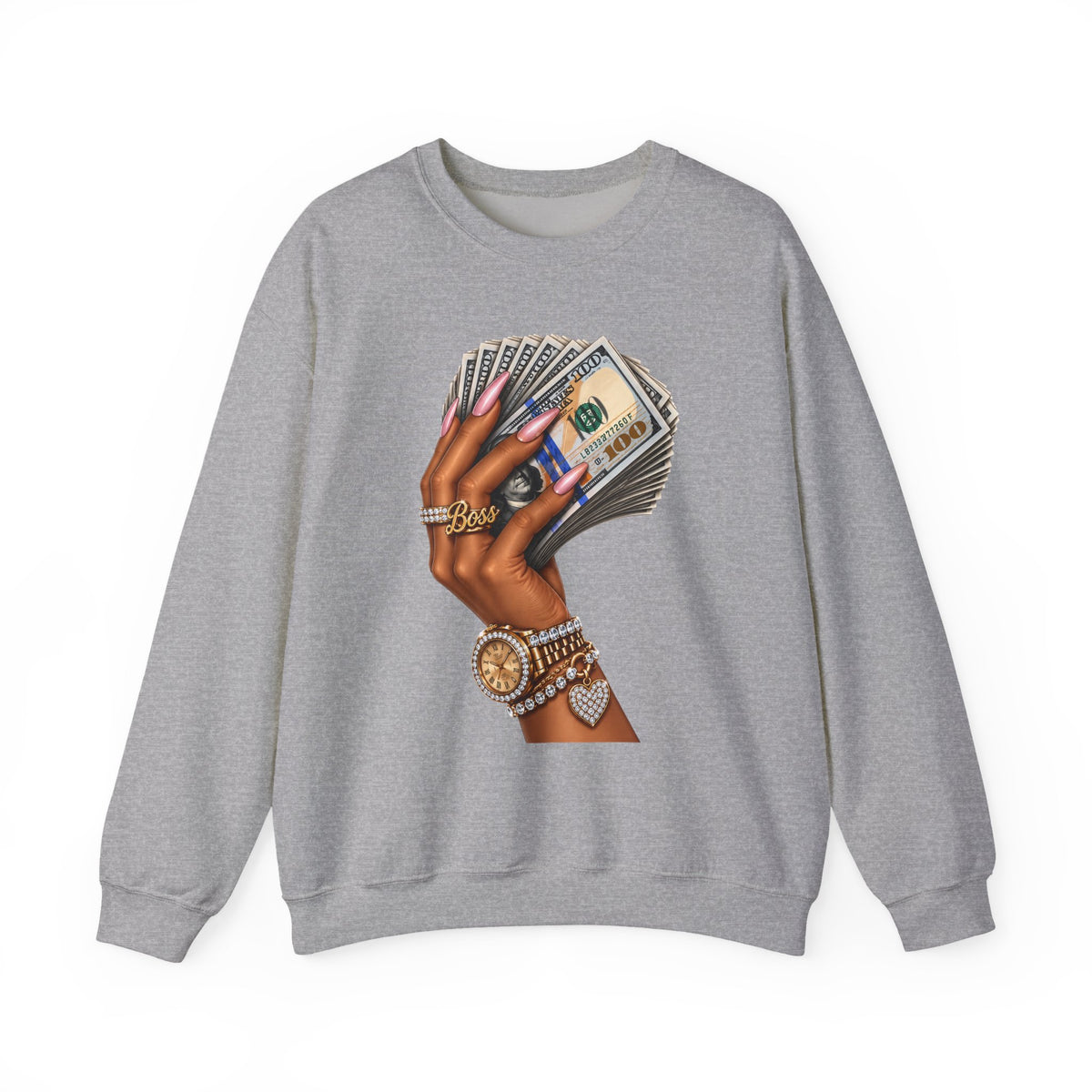 Lady Boss — Unisex Heavy Blend™ Crewneck Sweatshirt