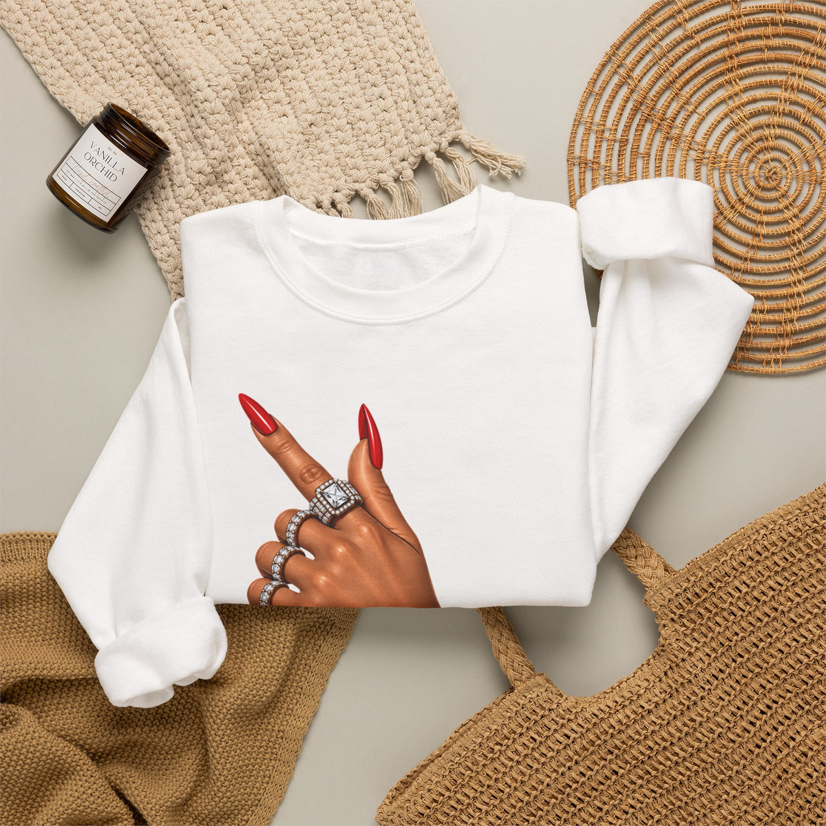Flashy & Classy — Unisex Heavy Blend™ Crewneck Sweatshirt