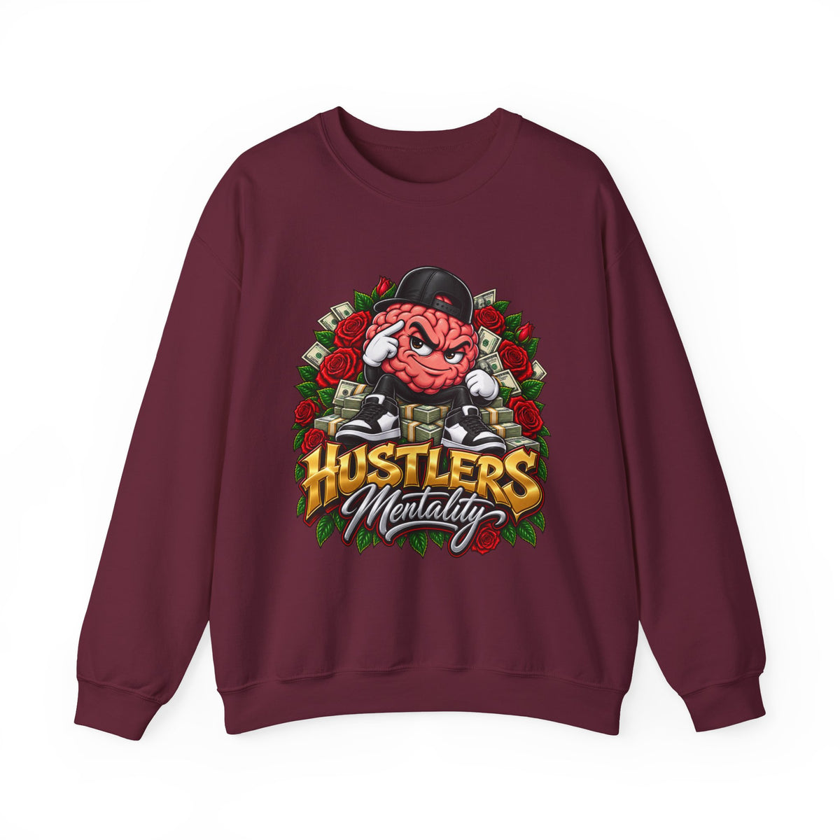 Hustlers Mentality — Unisex Heavy Blend™ Crewneck Sweatshirt
