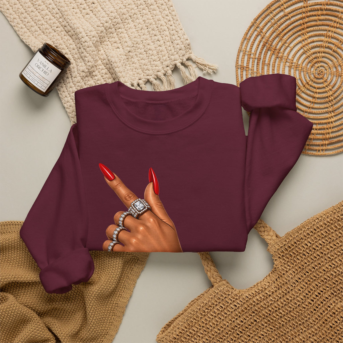 Flashy & Classy — Unisex Heavy Blend™ Crewneck Sweatshirt