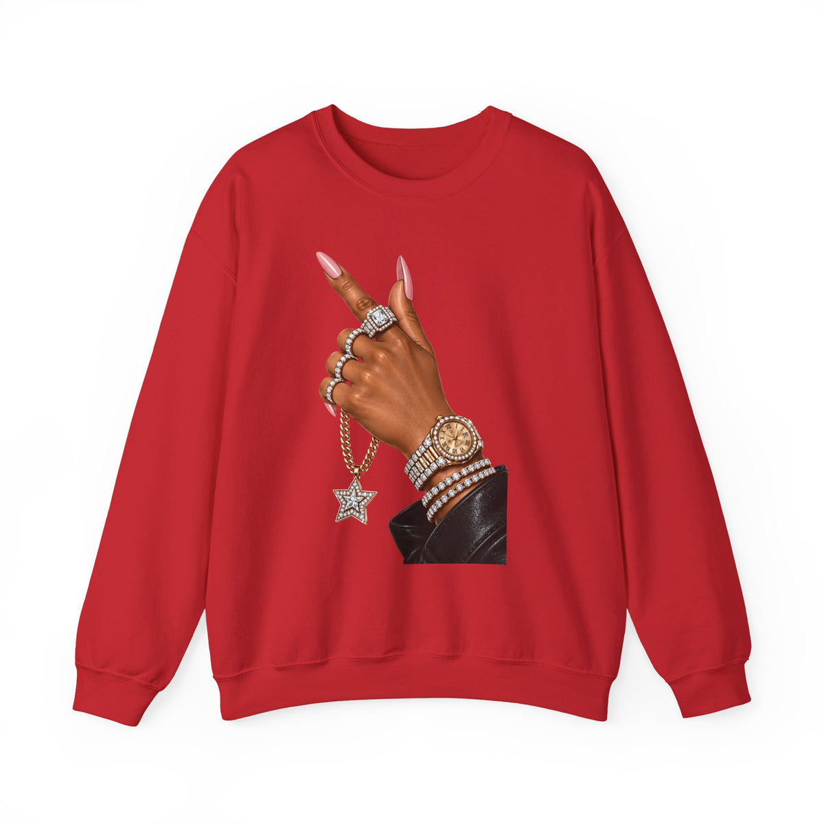 Flashy & Classy — Unisex Heavy Blend™ Crewneck Sweatshirt