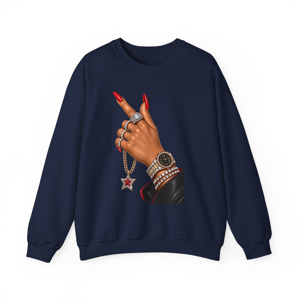Flashy & Classy — Unisex Heavy Blend™ Crewneck Sweatshirt