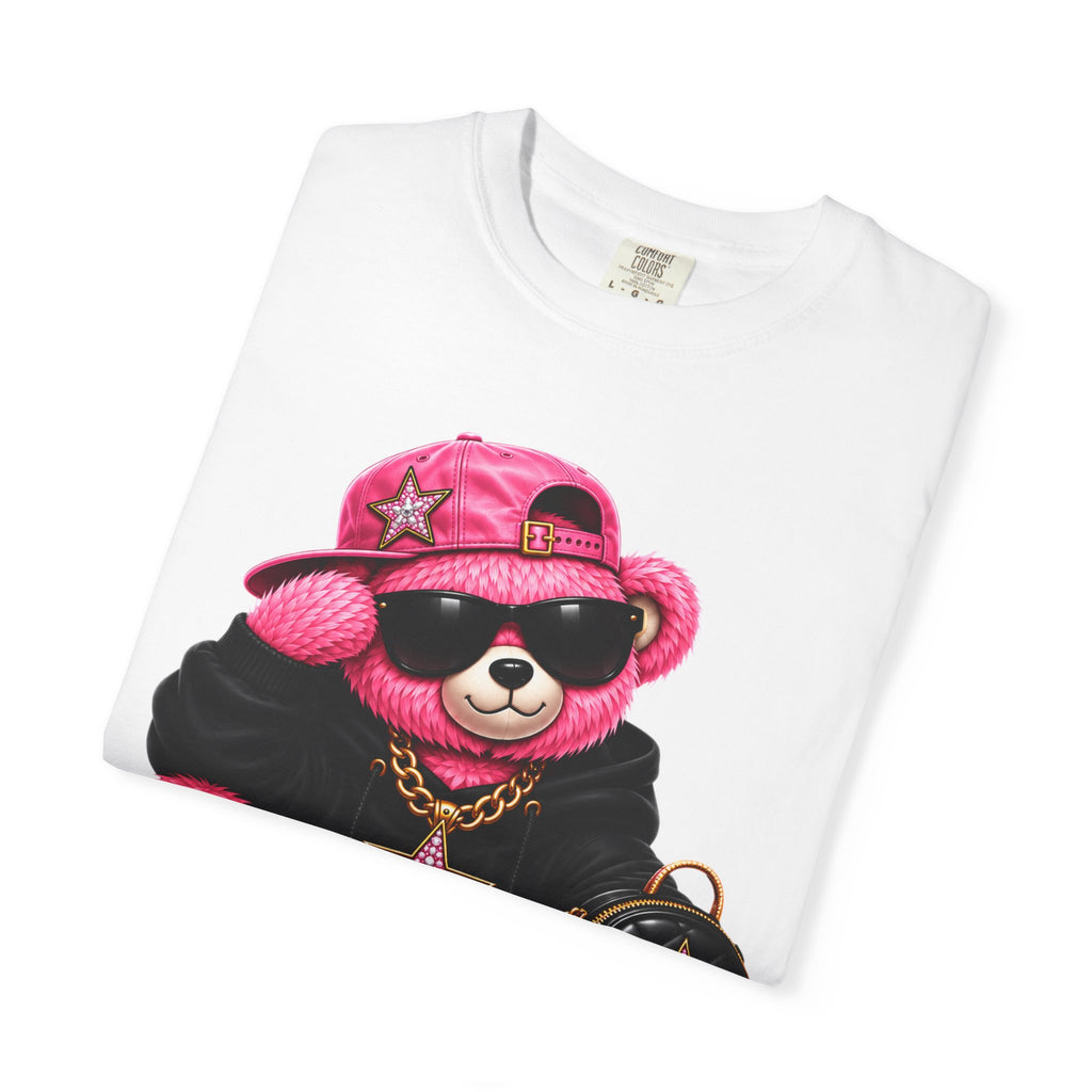 Pink Aura Bear Unisex Garment — T-shirt
