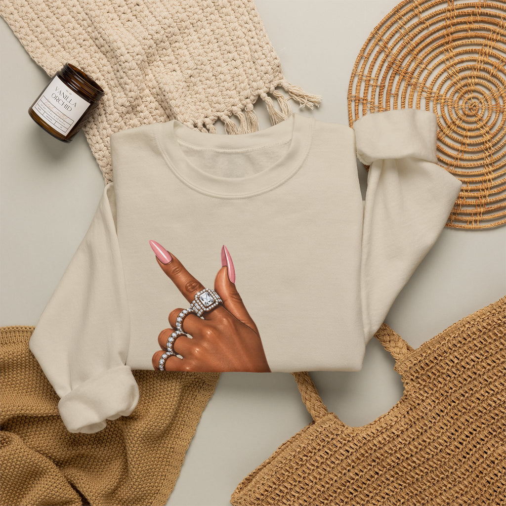 Flashy & Classy — Unisex Heavy Blend™ Crewneck Sweatshirt