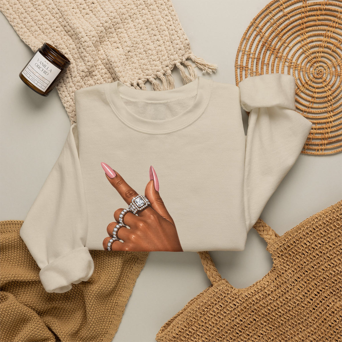 Flashy & Classy — Unisex Heavy Blend™ Crewneck Sweatshirt