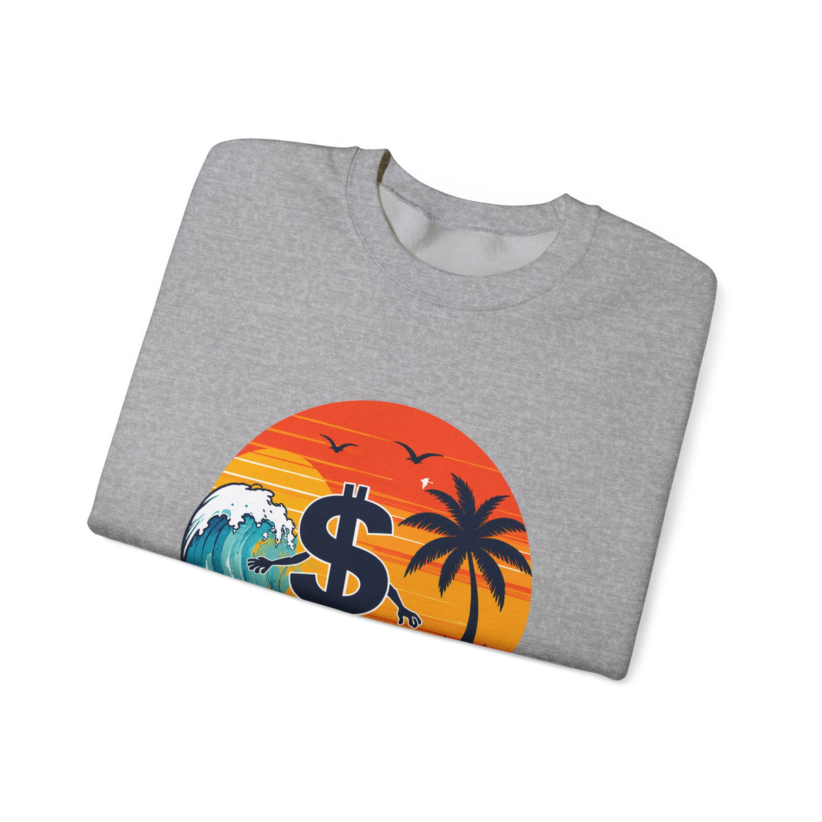 Sunset Surf Money Sweatshirt