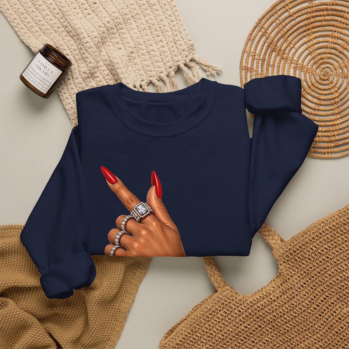 Flashy & Classy — Unisex Heavy Blend™ Crewneck Sweatshirt