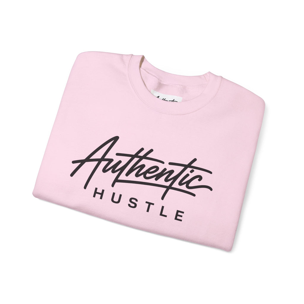 Authentic Hustle — Unisex Crewneck Sweatshirt
