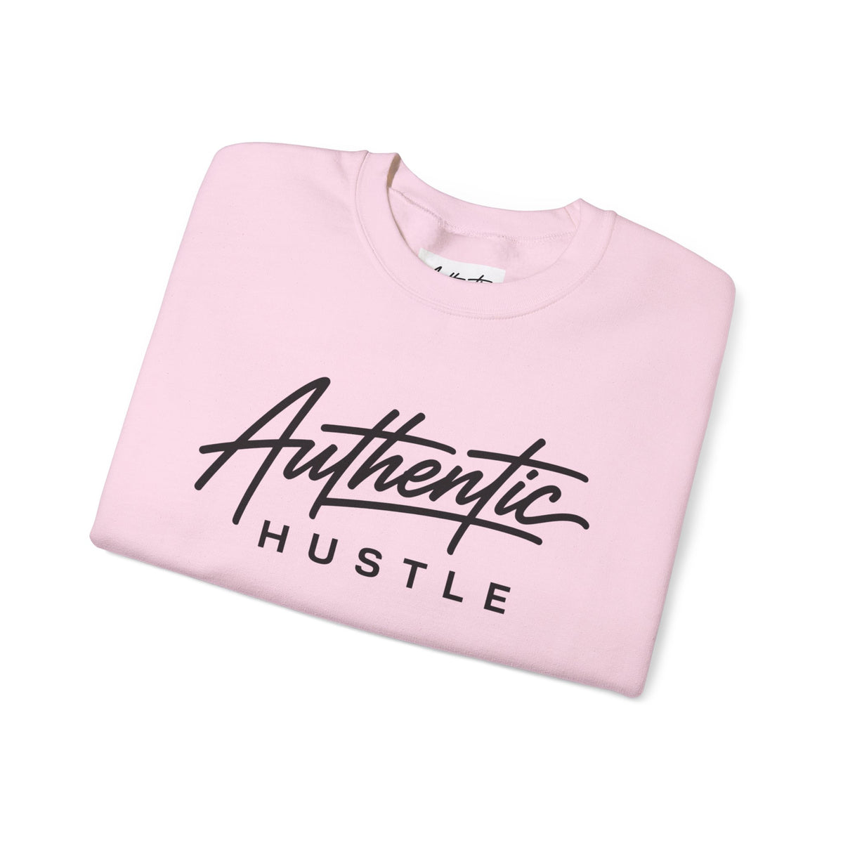 Authentic Hustle — Unisex Crewneck Sweatshirt