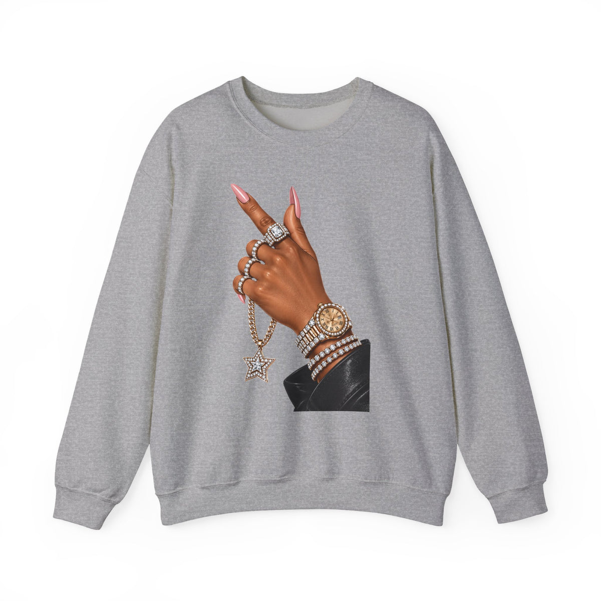 Flashy & Classy — Unisex Heavy Blend™ Crewneck Sweatshirt