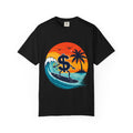 Surf Money T-Shirt — Sunset Palm Beach Surfboard