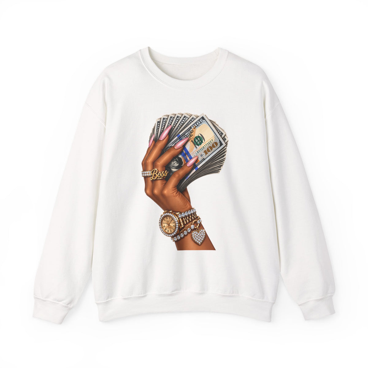 Lady Boss — Unisex Heavy Blend™ Crewneck Sweatshirt