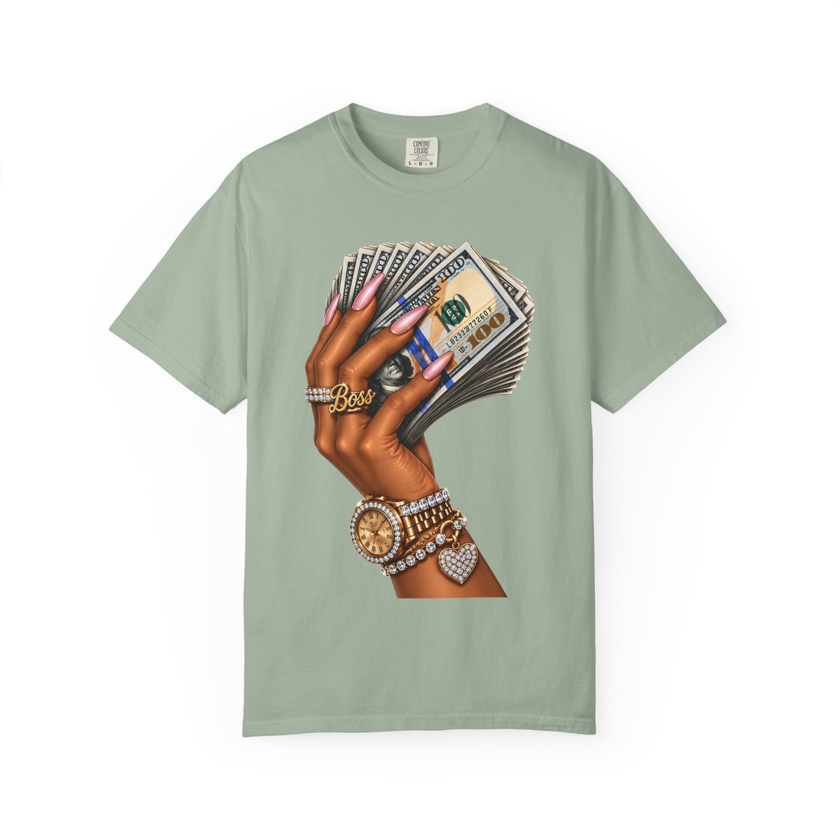 Lady Boss — Unisex Garment-Dyed T-shirt