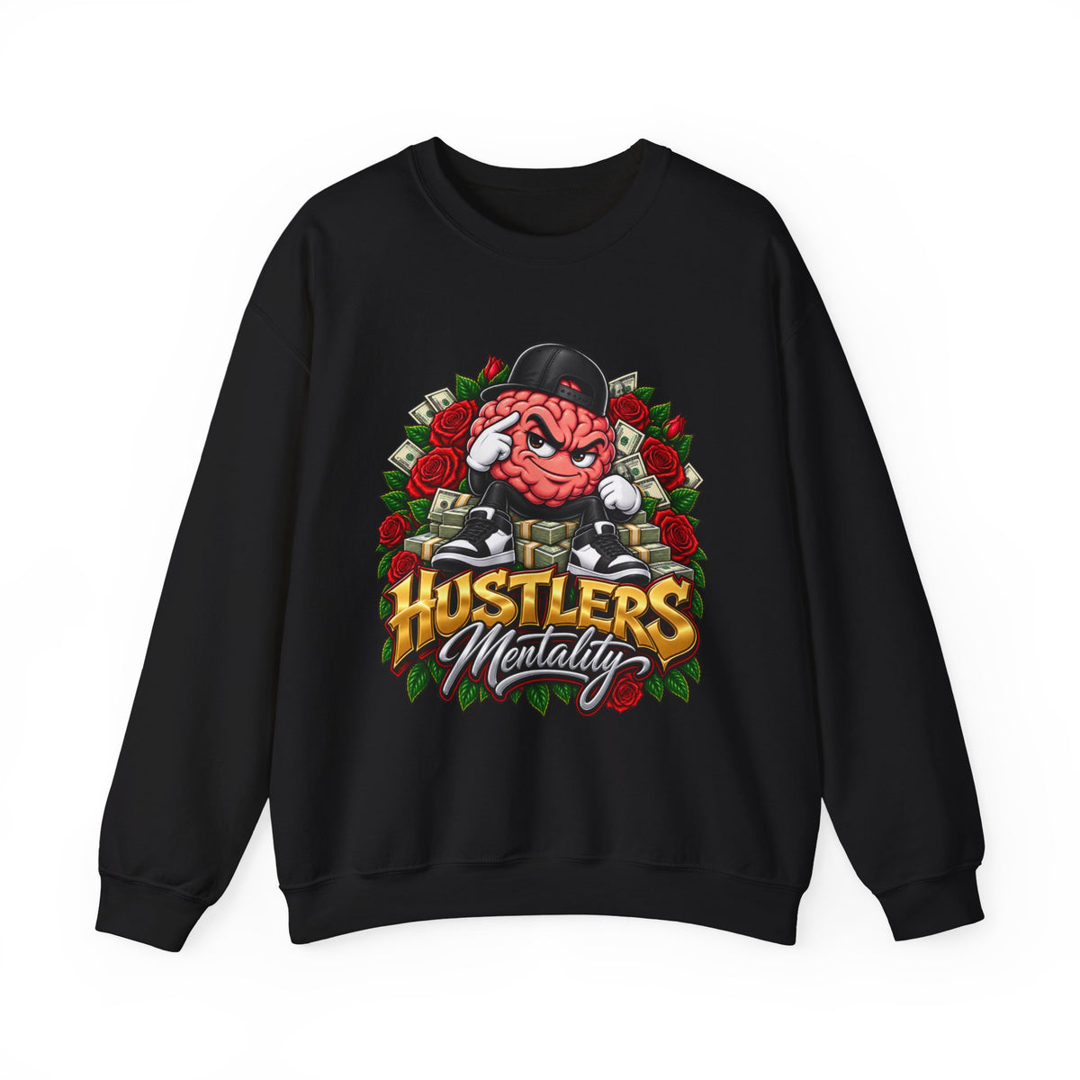 Hustlers Mentality — Unisex Heavy Blend™ Crewneck Sweatshirt