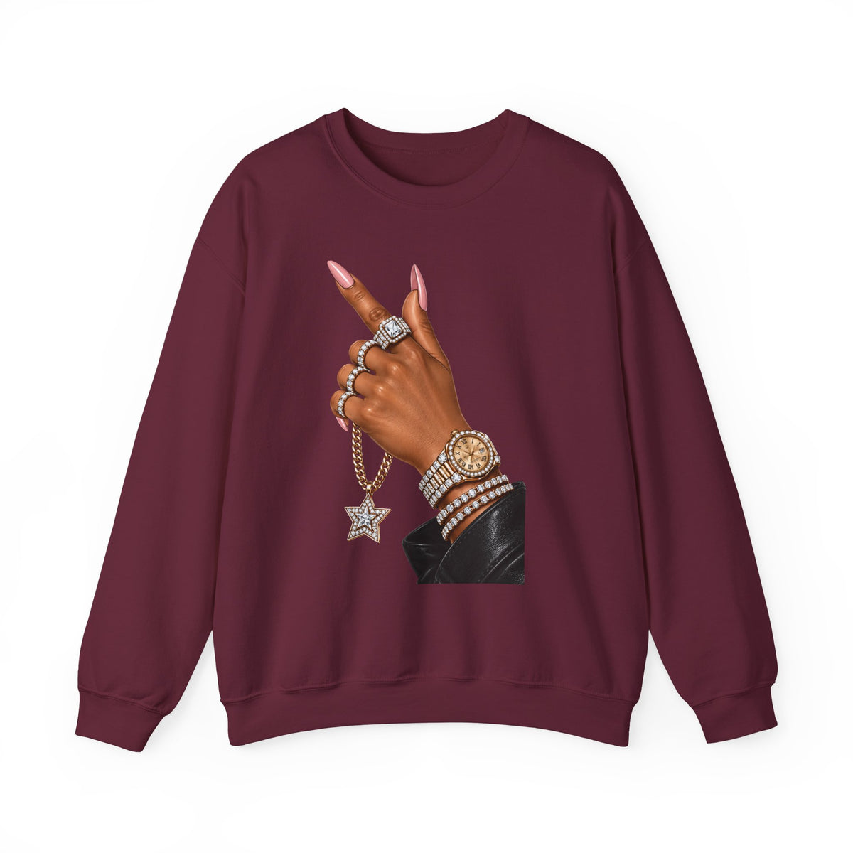 Flashy & Classy — Unisex Heavy Blend™ Crewneck Sweatshirt