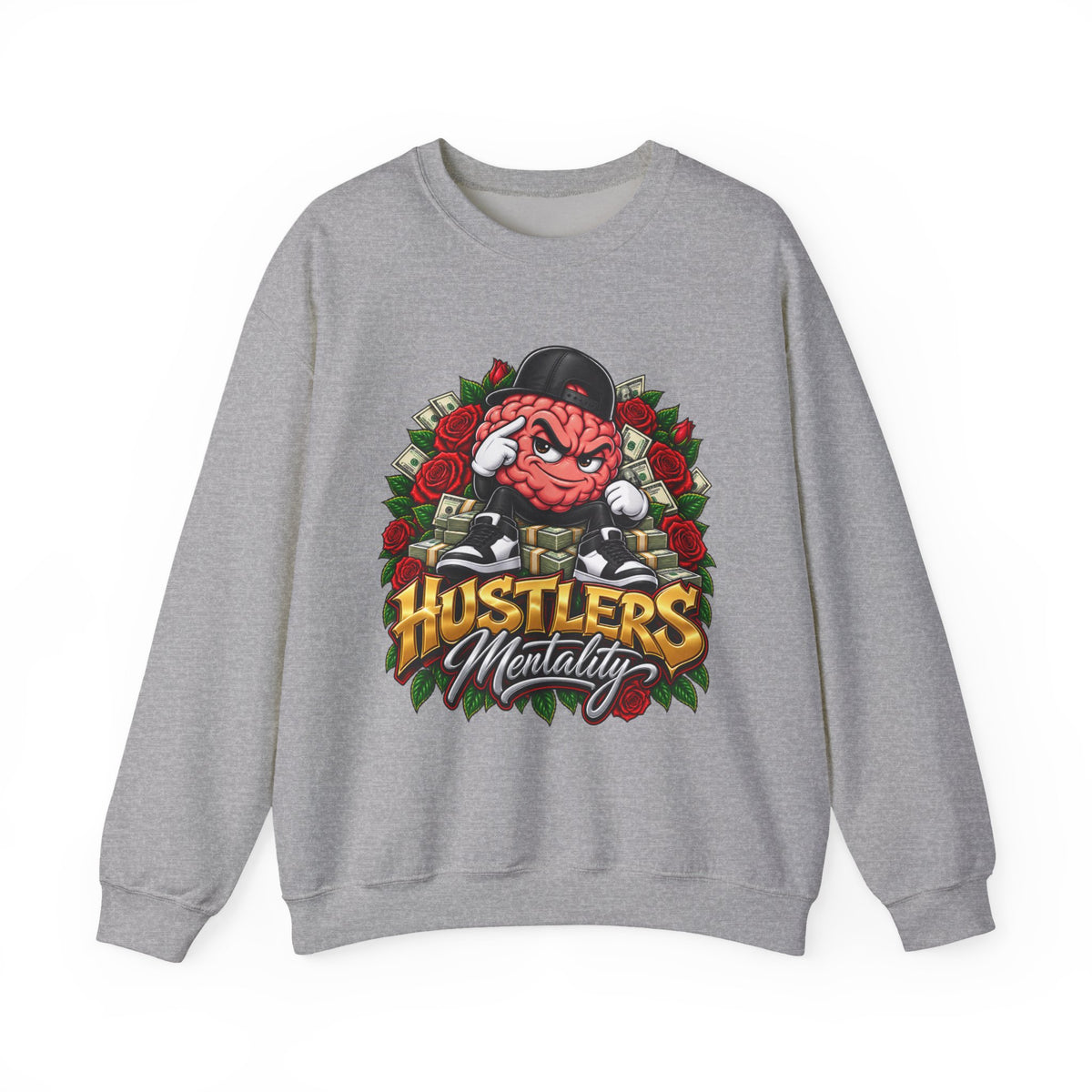 Hustlers Mentality — Unisex Heavy Blend™ Crewneck Sweatshirt